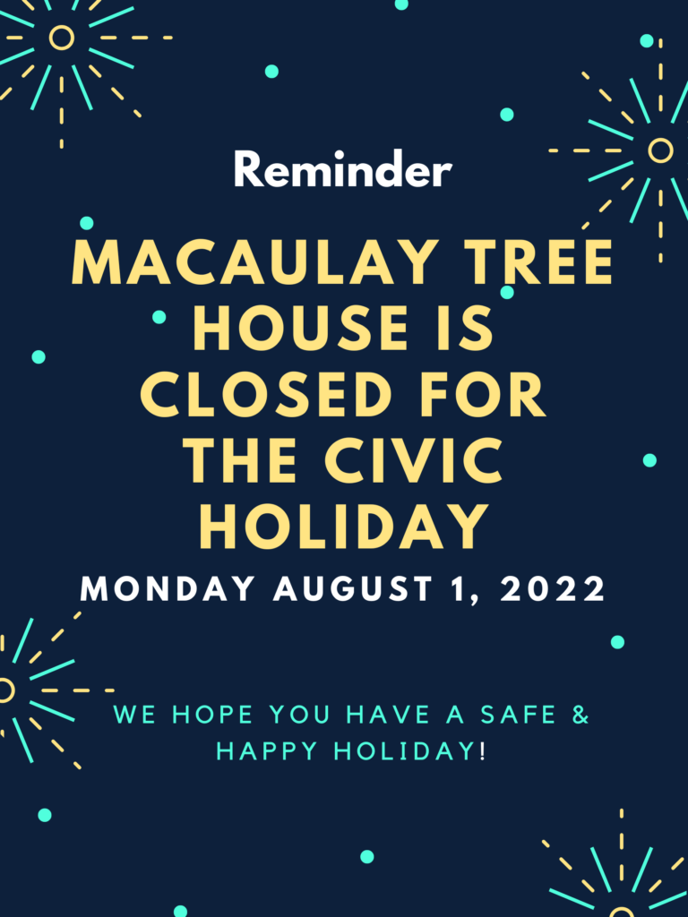 Civic Holiday Closure